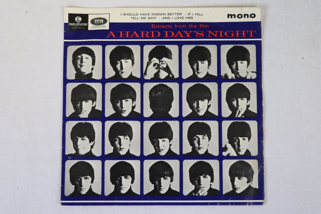 Vinyl - The Beatles collection of 8 45s plus one EP to include A Hard Days Night (GEP8920) sleeves - Image 19 of 22