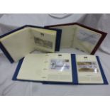 Three Folders of "100 Years of Flight" Stamp covers & a "GB Errors and Varieties Collection" Folder