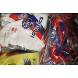 Collection of 10 London club football shirts to include Chelsea, Watford, Crystal Palace, and West