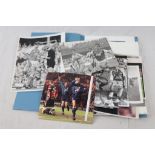 Arsenal Football press photos - collection of 40 photos both black & white and colour from the 1980s