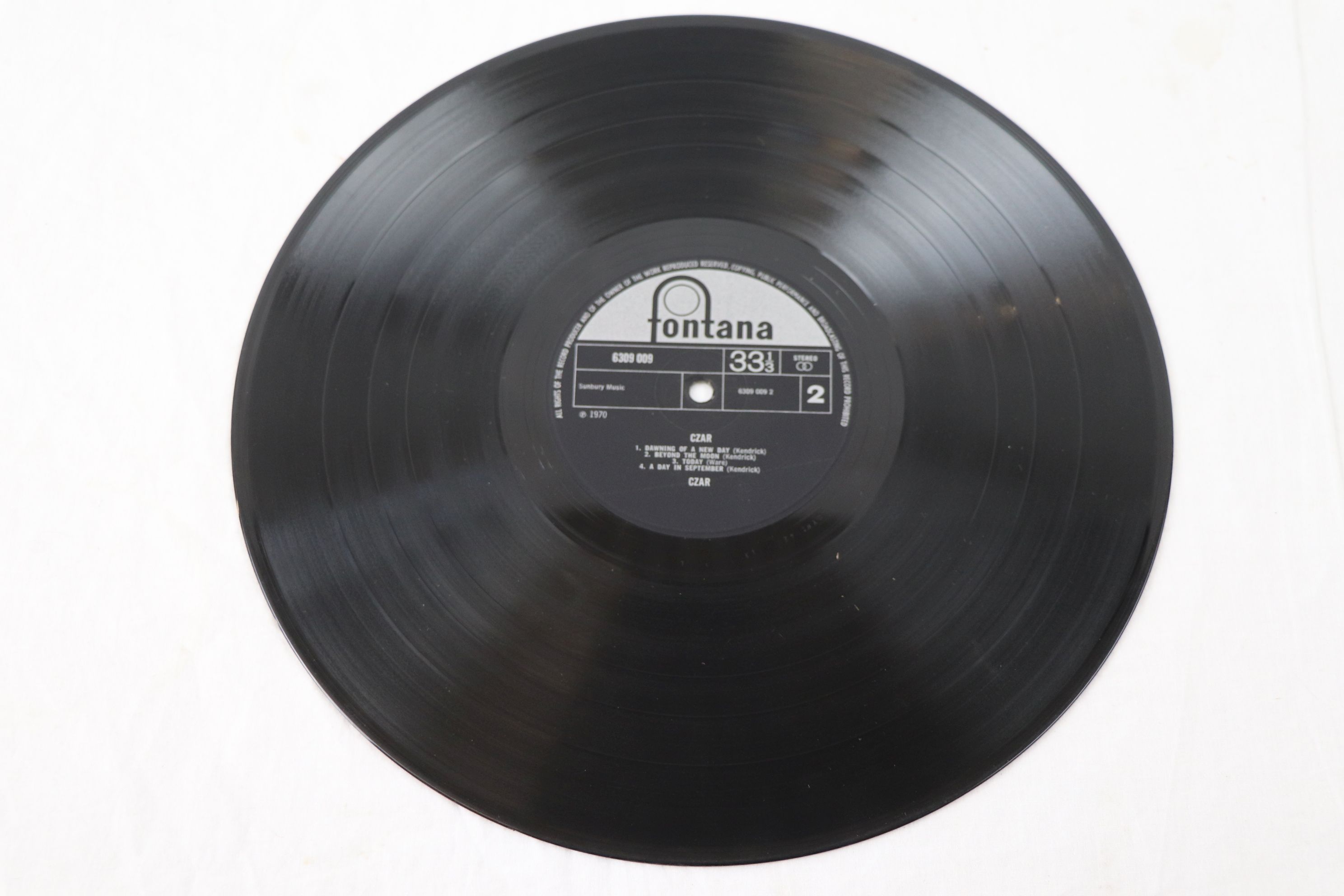 Vinyl - Czar - Self Titled (Fontana 6309 009) A nice example on the silver and black Fontana - Image 6 of 7