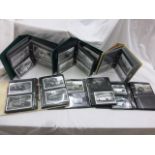 Collection of six Postcard albums of vintage Bus Photographs, colour plus black and white