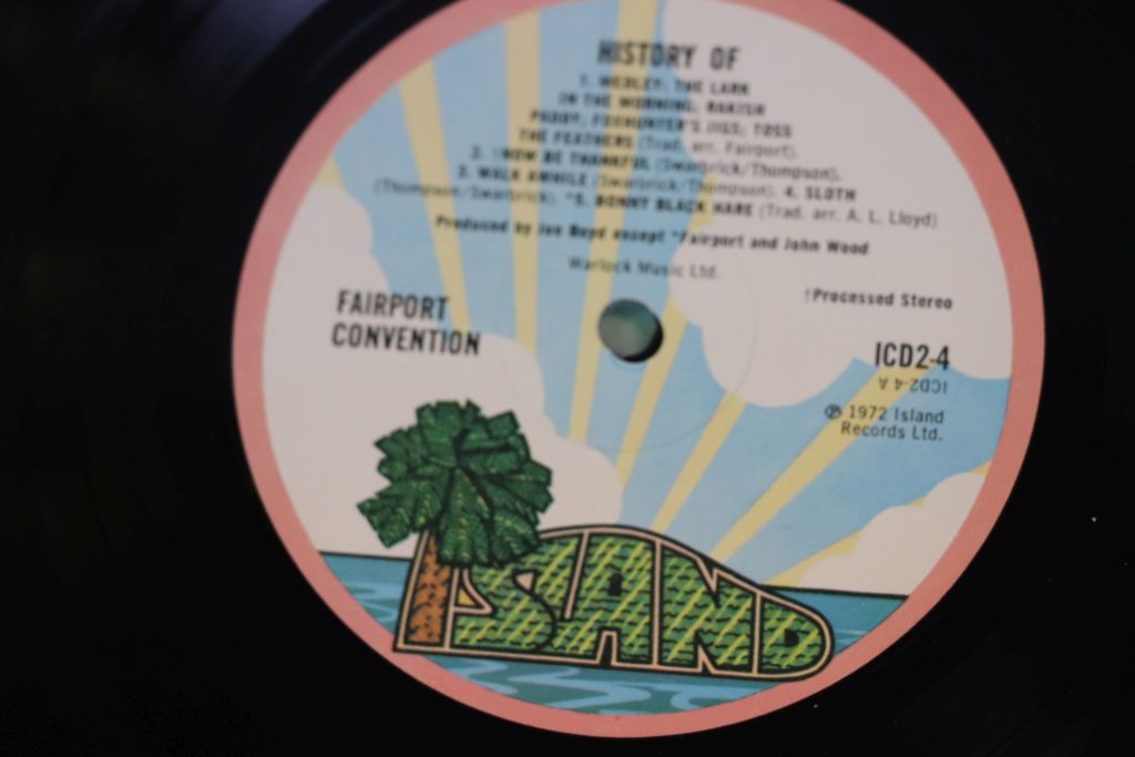 Vinyl - Four Fairport Convention LPs to include Liege and Lief (ILPS 9115), pink label with 'i' - Image 18 of 23