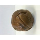 Football Autographs - Vintage ball signed by the Manchester United Busby Babes in 1953
