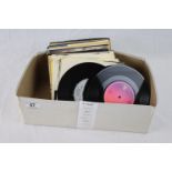 Vinyl - Pop - A small collection of over 30 45's, some without sleeves, to include Rolling Stones,