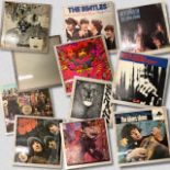 Vinyl - Rock & Pop - A collection of 11 LP's to include The Beatles, Rolling Stones, John Mayall etc