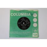 Vinyl - Fingers Lee Bossy Boss (Columbia DB 8002) 1966 recording, company sleeve with some writing