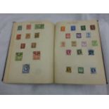 The Errimar Simplified Stamp Album containing a quantity of world stamps mint and used, hinged
