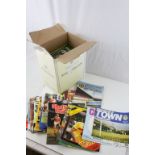 Collection of 200 League v Non League football programmes ot include FA Cup, Friendlies etc