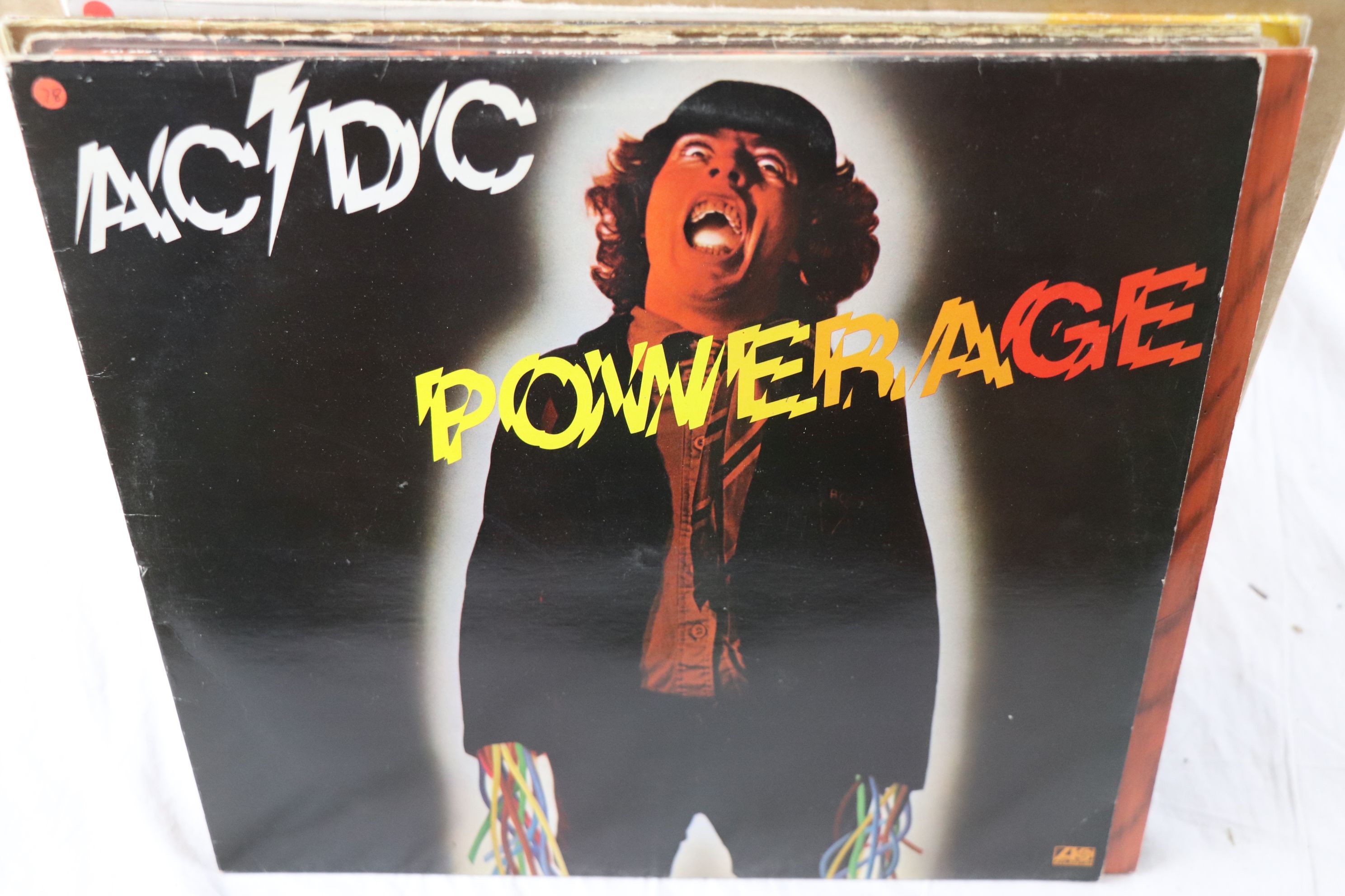 Vinyl - Collection of over 40 Rock & Metal LPs including AC/DC, Bad Company, Anthrax, Wishbone - Image 6 of 16