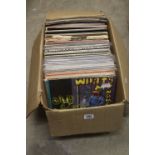 Collection of approx 90 x vinyl LP's & 12" singles of mixed genre to include Snoop Doggy Dogg, The