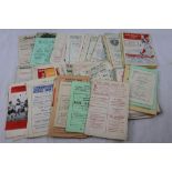 Football programmes, non league, a selection of approx 100 issues, mostly 1950s, many different