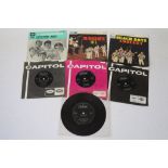 Vinyl - Collection of four Beach Boys 45s and 3 EPs to include Beach Boys Hits (EAP 1 20781), Four