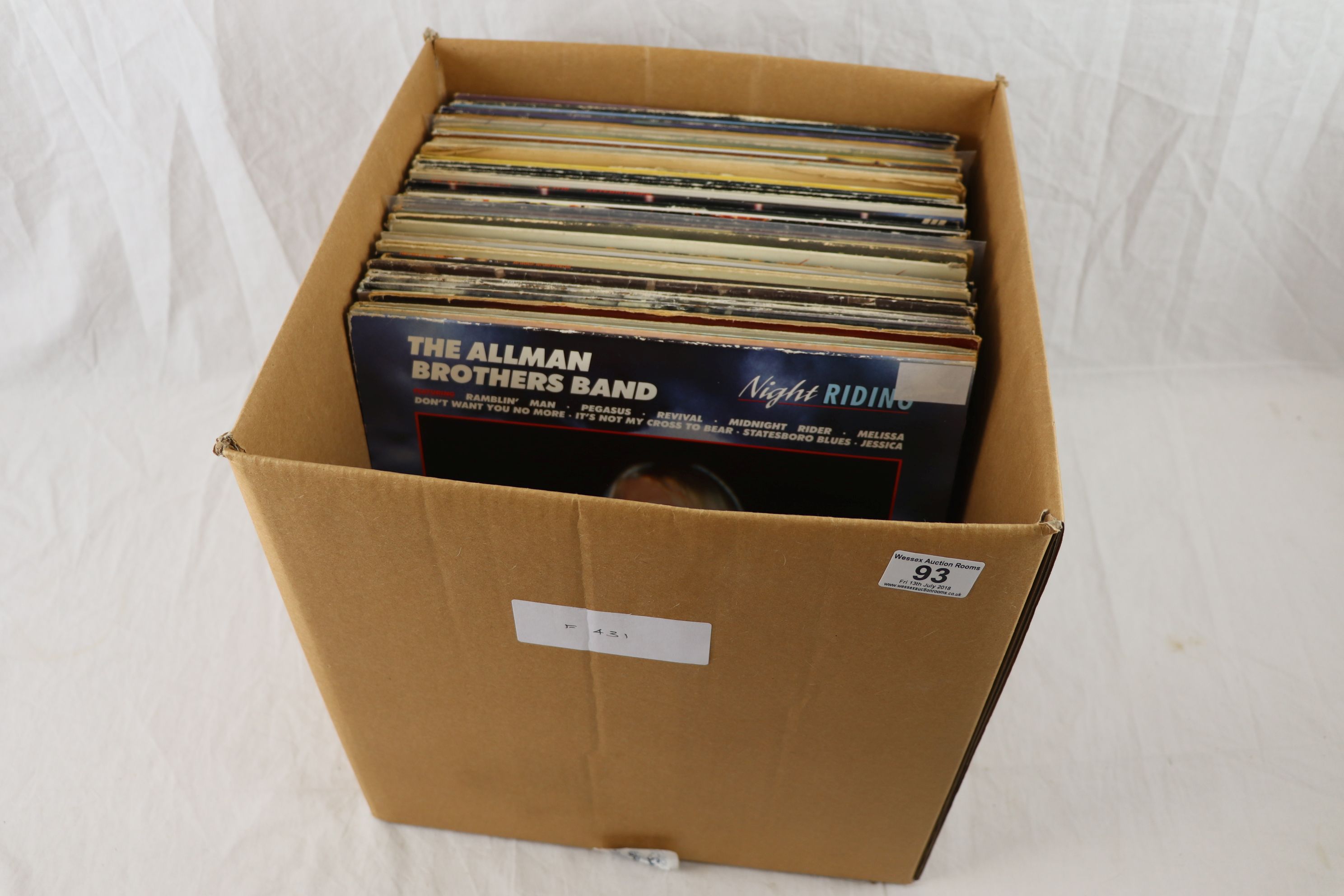 Vinyl - Collection of over 50 Rock LPs to include Wishbone Ash, Led Zeppelin, Ten Years After,