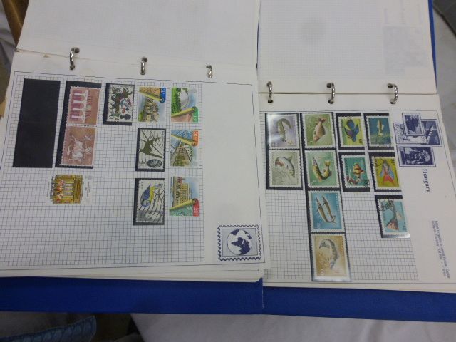 Box of mixed UK & World Stamps plus FDC's to include three Stamp Albums - Image 2 of 2