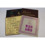 Vinyl - Four Fairport Convention LPs to include Liege and Lief (ILPS 9115), pink label with 'i'