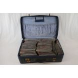 Quantity of Total Oil Silver Jubilee Stamp Collections, starting to twist, contained in suitcase,