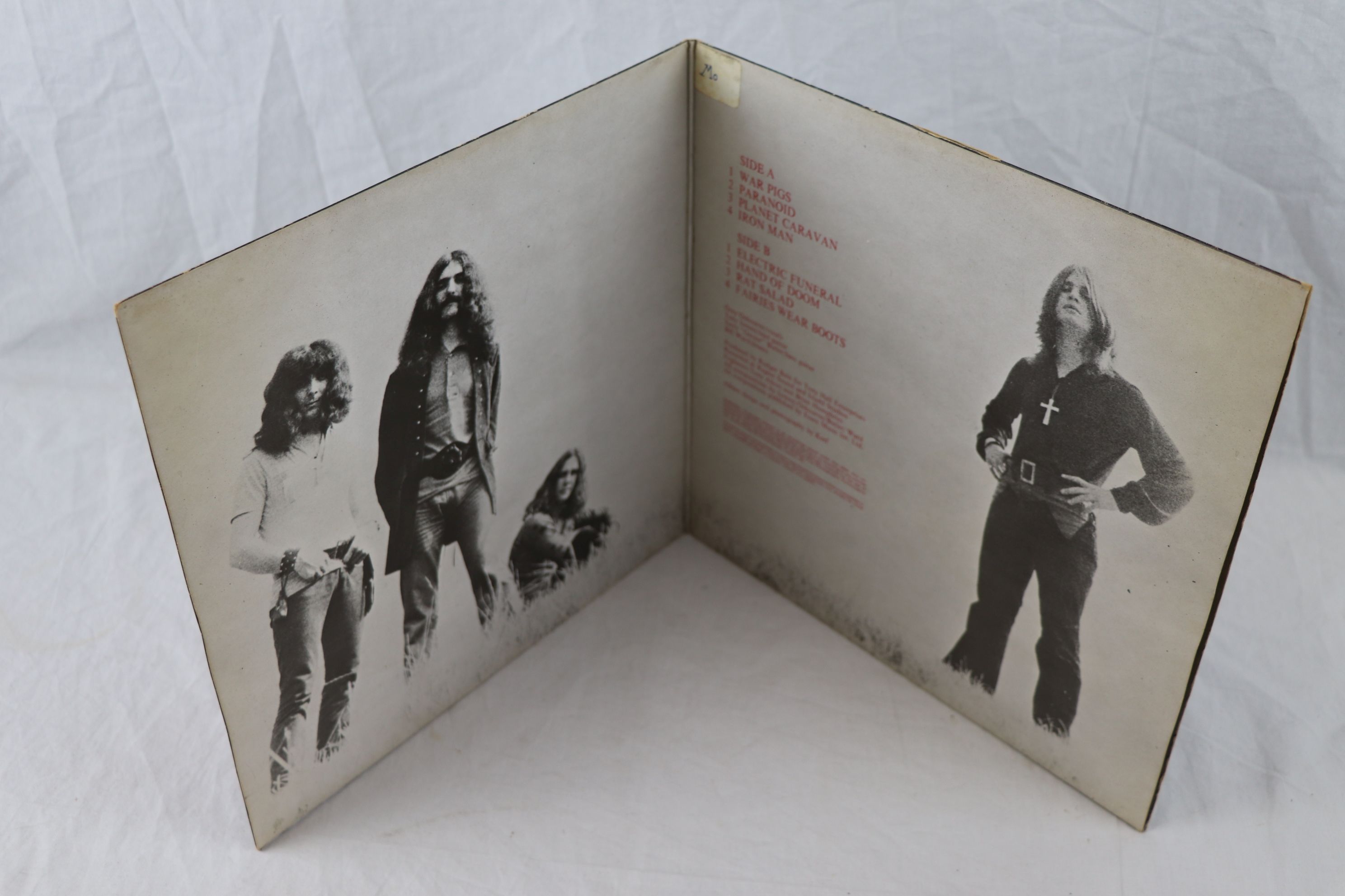 Vinyl - Black Sabbath Paranoid (6360011) with swirl inner, no Jim Simpson credit, sleeve and vinyl - Image 3 of 11