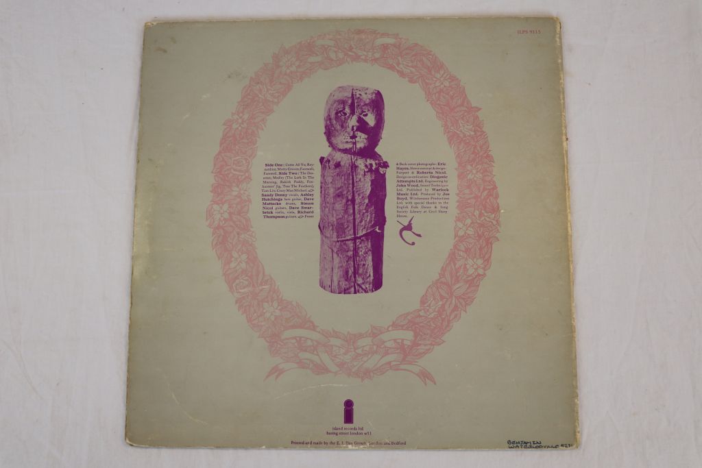 Vinyl - Four Fairport Convention LPs to include Liege and Lief (ILPS 9115), pink label with 'i' - Image 8 of 23