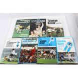 Set of seven The Tottenham Hotspur football book numbers 1-7, hard back