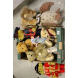 Nine modern teddy bears to include Steiff and Merrythoughts, overall condition is vg