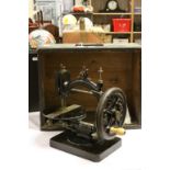 Wooden cased vintage Sewing Machine