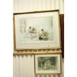 Two framed and glazed Russell Flint Prints to include a large Limited Edition