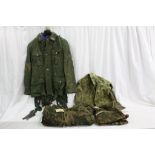 Film Props from the 2014 American War Movie ' Fury ' featuring Brad Pitt - Clothing including SS