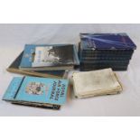 A Collection Of Vintage Military Books And Magazines To Include Six Volumes Of War In Pictures,