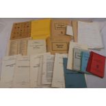 A Collection Of Vintage Civil Defence Training Books And Ephemera