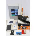 Concorde ephemera to include Anya Hindmarch for Concorde toiletries bag, boxed, boxed Smythson of