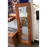 Tall Pine Rectangular Mirror, 153cms high