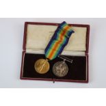 A Full Size WW1 Medal Pair To Include The Victory Medal And The British War Medal Issued To 496645