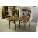 Pair of Bentwood Bistro Chairs