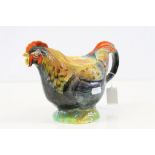 Vintage hand painted "Rooster" Teapot with registration number to base