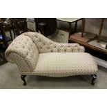 Small Victorian Style Chaise-Lounge