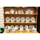 Large collection of Portmeirion kitchenware, mainly in "Botanical Garden" pattern to include;