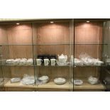 Collection of Aynsley Cottage Garden Ware including Tea Pot, 6 Cups and Saucer, 6 Soup Bowls and