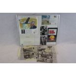 A Framed Signed Harry S Truman Letter Along With Associated Ephemera Relating To The Hiroshima