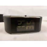 Boxed Rosendahl Digital Stainless Steel Tank Style Wristwatch