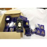 Collection of approximately 36 Atlas Edition boxed Faberge style Eggs to include; 3 905 001, 3 905