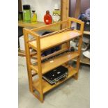 Wooden Folding Display Stand / Bookcase