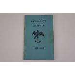 Vintage Military Book Relating To Operation Grapple 1956-1957 With Accompanying Letter.