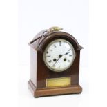 Early 20th century Fight Day Mantle Clock