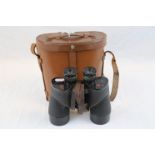 Pair Of WW2 Canadian Binoculars, C.G.B. 40 M.A. 7x50 13793-C. Dated 1944 And Complete With