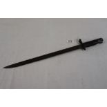 A 1907 Pattern WW1 British Bayonet.