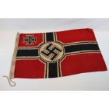 A WW2 German Third Reich Kriegsmarine 55 x 100 Flag Marked Berlin 1942.