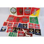 A Collection Of Vintage Military Decals To Include The Tank Corps & The Royal Armoured Corps.