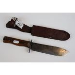 Royal Air Force (R.A.F) Type D Survival Knife By Rodgers Of Sheffield. Marked 27C/2360 Along With