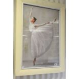 Studio Framed Mixed Method Portrait of a Ballerina